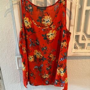 Primark Orange Yellow Sleeveless Tank Top